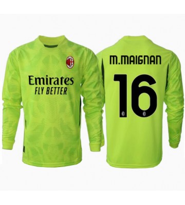 AC Milan Mike Maignan #16 Målvakt Tredje Tröja 2024-25 Långärmad